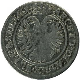 Picture 2 for: 3 kreuzer 1661 Leopold I Wroclaw