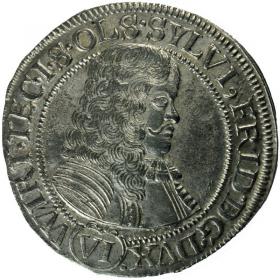 6 kreuzer 1674 Silvius II Frederick Duchy of Ziebice  Olesnica Olesnica