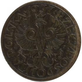 Picture 2 for: 1 groschen 1937 Second Polish Republic Warsaw