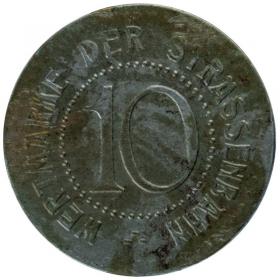 10 Pfennig Wroclaw
