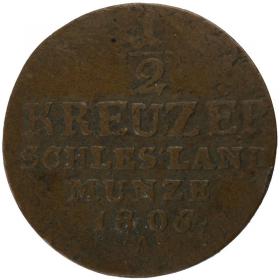Picture for: 1/2 kreuzer 1806 Frederick William III Silesia Berlin