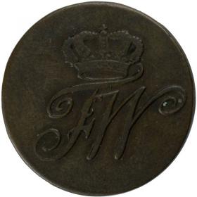 Picture 2 for: 1/2 kreuzer 1797 Frederick William II Silesia Wroclaw