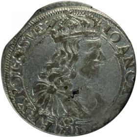 Picture for: 6 groschen 1667 John Casimir Bydgoszcz