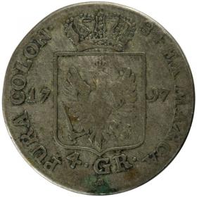 Picture 2 for: 4 groschen 1797 Frederick William II Prussia