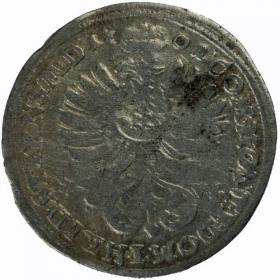 Picture 2 for: 3 kreuzer 1701 Christian Ulrich II Duchy of Olesnica  Bierutow  Radziejow Olesnica