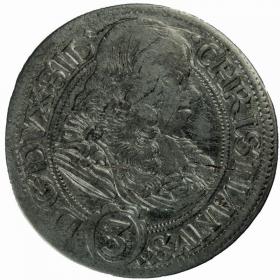 Picture for: 3 kreuzer 1669 Christian Duchy of Brzeg  Legnica  Wolow Brzeg