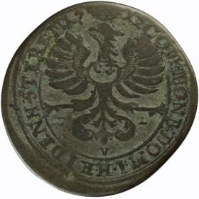 Picture 2 for: 6 kreuzer 1712 Charles Frederick II Duchy of Ziebice  Olesnica