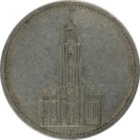 Picture for: 5 mark 1934 D Church in Potsdam Germany Munich