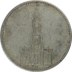 Picture for: 5 mark 1934 J Church in Potsdam Germany Hamburg