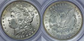Picture 2 for: 1 dolar 1887 USA grading PCGS MS64