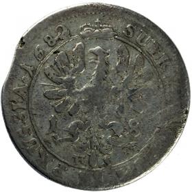 Picture 2 for: 1/4 thaler 1682 Frederick William Prussia Brandenburg Kaliningrad