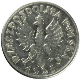 Picture 2 for: 1 zloty 1925 Woman with ears Second Polish Republic London