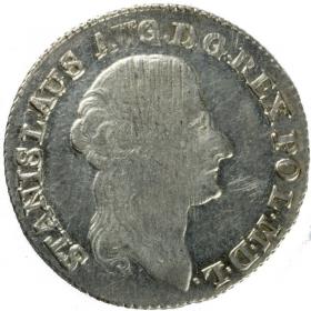 Picture for: 1 zloty 1791 Stanislaw August Poniatowski Warsaw