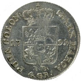 Picture 2 for: 1 zloty 1791 Stanislaw August Poniatowski Warsaw