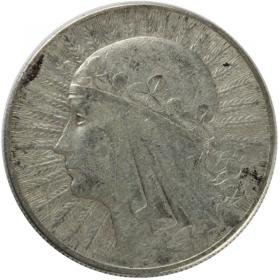 Picture for: 10 zlotych 1932 Head of Women Second Polish Republic Warsaw