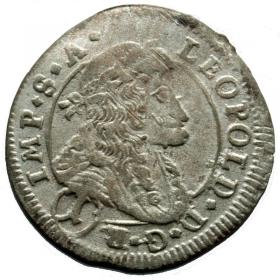 Picture for: 1 kreuzer 1702 Leopold I Austria Kutna Hora
