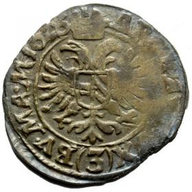 Picture 2 for: 3 kreuzer 1626 Ferdinand II Bohemia Prague