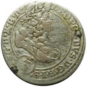 3 kreuzer 1696 Leopold I Silesia Brzeg