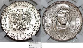 Picture for: 10 zł 1959 Mikołaj Kopernik GRADING NGC