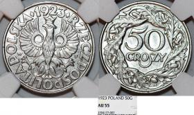 Picture for: 50 groszy 1923 GRADING NGC