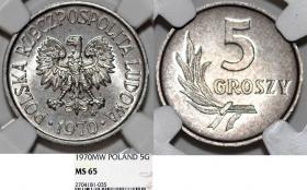 Picture for: 5 groszy 1970 GRADING NGC