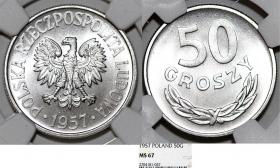 Picture for: 50 groszy 1957 GRADING NGC