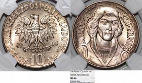Picture for: 10 złotych 1969 Mikołaj Kopernik GRADING NGC