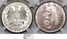 Picture for: 10 zł 1964 Kazimierz Wielki GRADING NGC