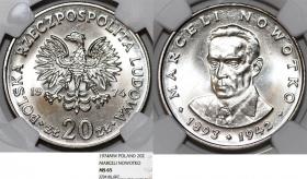 Picture for: 20 złotych 1974 Marceli Nowotko GRADING NGC