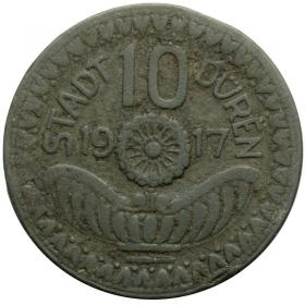 Picture 2 for: 10 pfennig 1917 Duren
