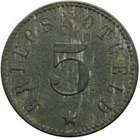 Picture for: 5 pfennig 1920 Zwiesel