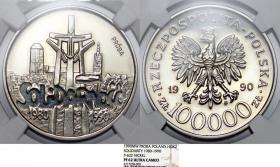 Picture for: 100000 złotych 1990 Solidarność próba GRADING NGC