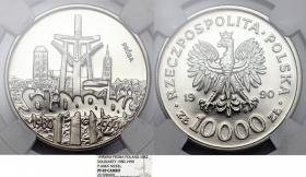 Picture for: 10000 złotych 1990 Solidarność próba GRADING NGC