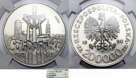 Picture for: 200000 złotych 1990 Solidarność próba GRADING NGC