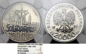Picture for: 20000 złotych 1990 Solidarność próba GRADING NGC
