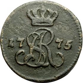 Picture 2 for: 1/2 groschen 1775 Stanislaw August Poniatowski Warsaw