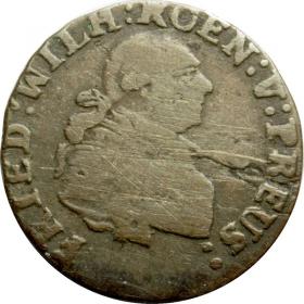 1 kreuzer 1797 Frederick William II of Prussia Wroclaw
