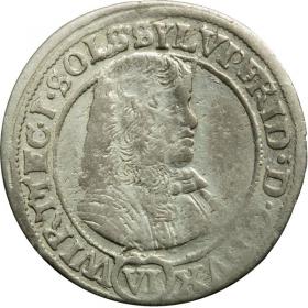 Picture for: 6 kreuzer 1674 Silvius II Frederick Duchy of Ziebice  Olesnica Olesnica