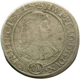 Picture for: 6 kreuzer 1674 Silvius II Frederick Duchy of Ziebice  Olesnica Olesnica