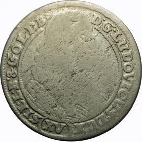 Picture for: 15 kreuzer 1663 Louis II of Brieg Duchy of Brzeg  Legnica  Wolow Brzeg