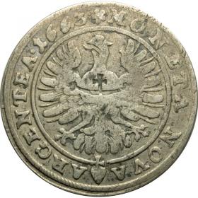 Picture 2 for: 15 kreuzer 1663 Louis II of Brieg Duchy of Brzeg  Legnica  Wolow Brzeg