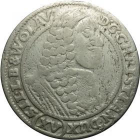 Picture for: 15 kreuzer 1664 Chistian Duchy of Brzeg  Legnica  Wolow Brzeg
