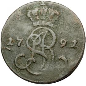 Picture for: Groschen 1791 Stanislaw August Poniatowski Warsaw