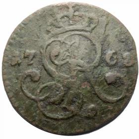 Picture 2 for: Schilling 1768 Stanislaw August Poniatowski Krakow