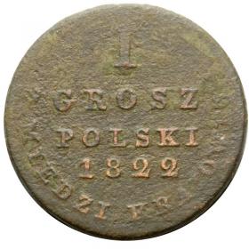 1 groschen 1822 Alexander I Polish Kingdom Warsaw