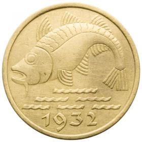 Picture 2 for: 10 pfennig 1932 Free City of Danzig Gdansk Cod