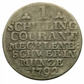 Picture for: 1 schilling 1792 Germany Mecklenburg Schwerin