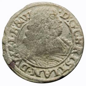 Picture for: 1 kreuzer 1668 Christian Duchy of Brzeg  Legnica  Wolow Brzeg