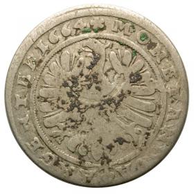 Picture 2 for: 15 kreuzer 1664 George III of Brieg Duchy of Brzeg  Legnica  Wolow Brzeg