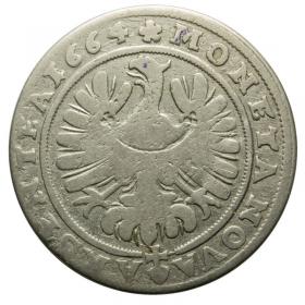 Picture 2 for: 15 kreuzer 1664 Chistian Duchy of Brzeg  Legnica  Wolow Brzeg